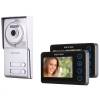 GEYER 2 cable video intercom kit with 5 '' color TFT screen for two homes